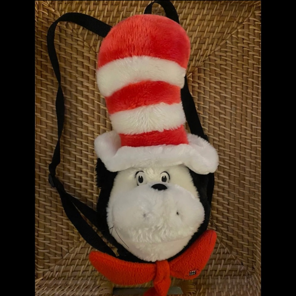 2003 Dr. Seuss Cat in the Hat Backpack